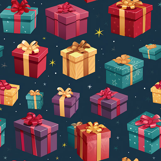 Background of Assorted Colorful Gifts